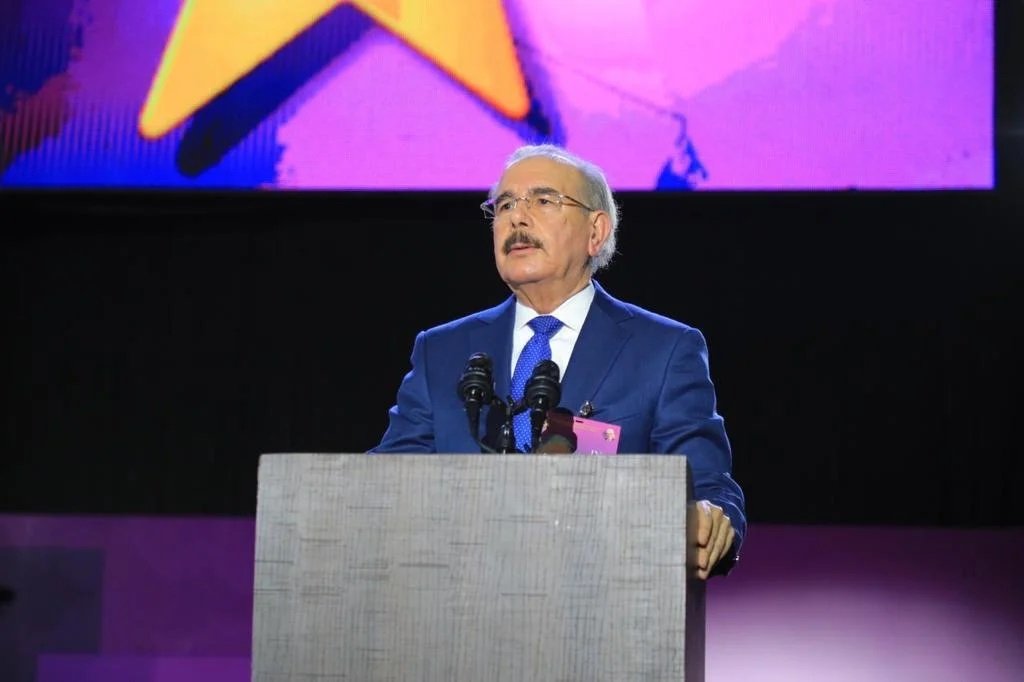 Danilo Medina en el IX Congreso del PLD