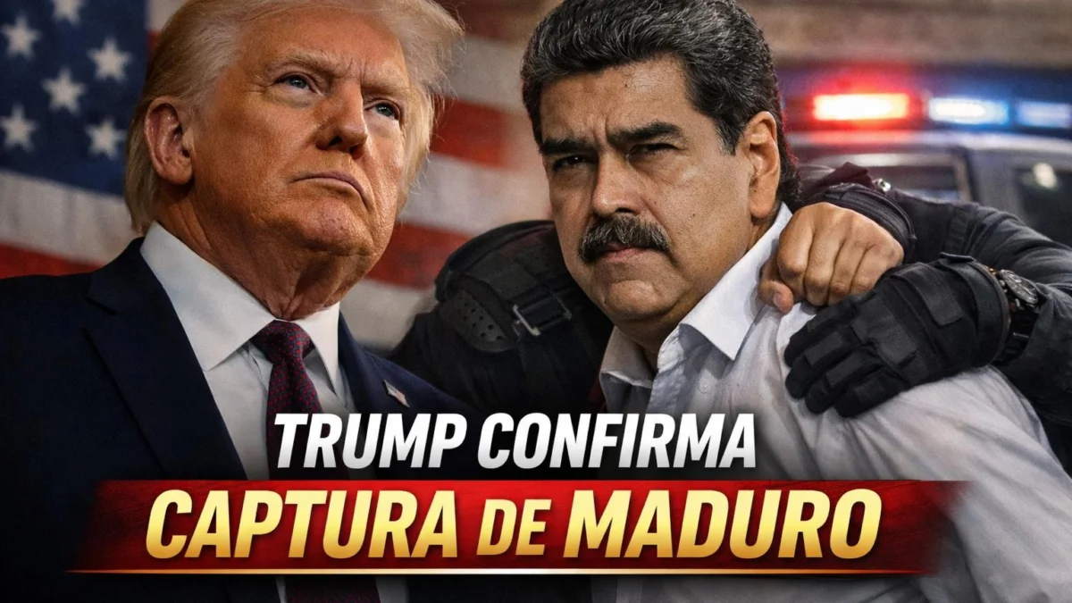 Imagen relacionada con: Capturan a Nicolás Maduro en ataque a gran escala en Caracas