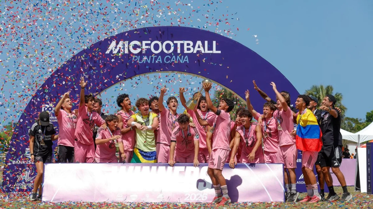 Imagen relacionada con: Club Inter Miami doble campeón en MICFootball Punta Cana 2026