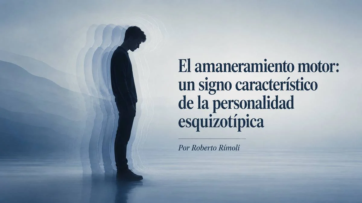 Imagen relacionada con: El amaneramiento motor: un signo característico de la personalidad esquizotípica