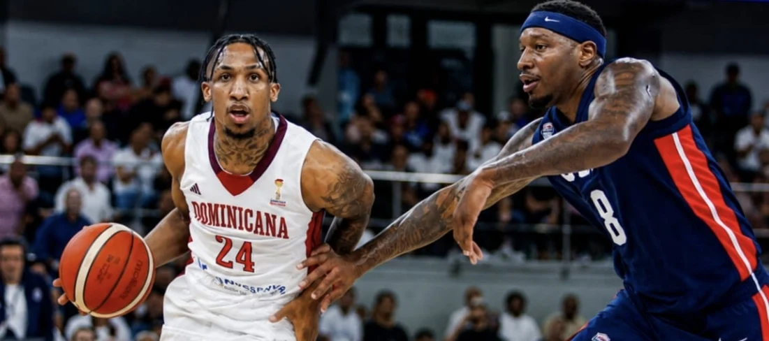Imagen relacionada con: Dominicana cae por un punto ante Estados Unidos en la Tercera Ventana Clasificatoria al Mundial de Baloncesto 2027