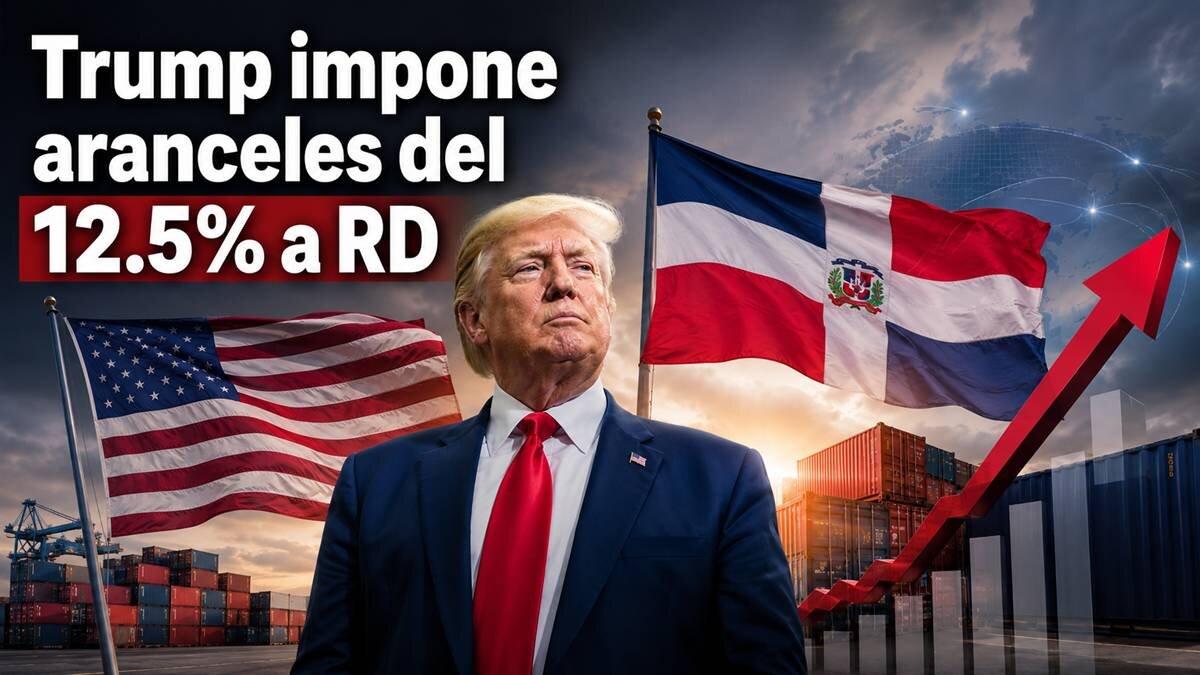 Imagen relacionada con: Estados Unidos plantea arancel de 12.5 % a productos dominicanos